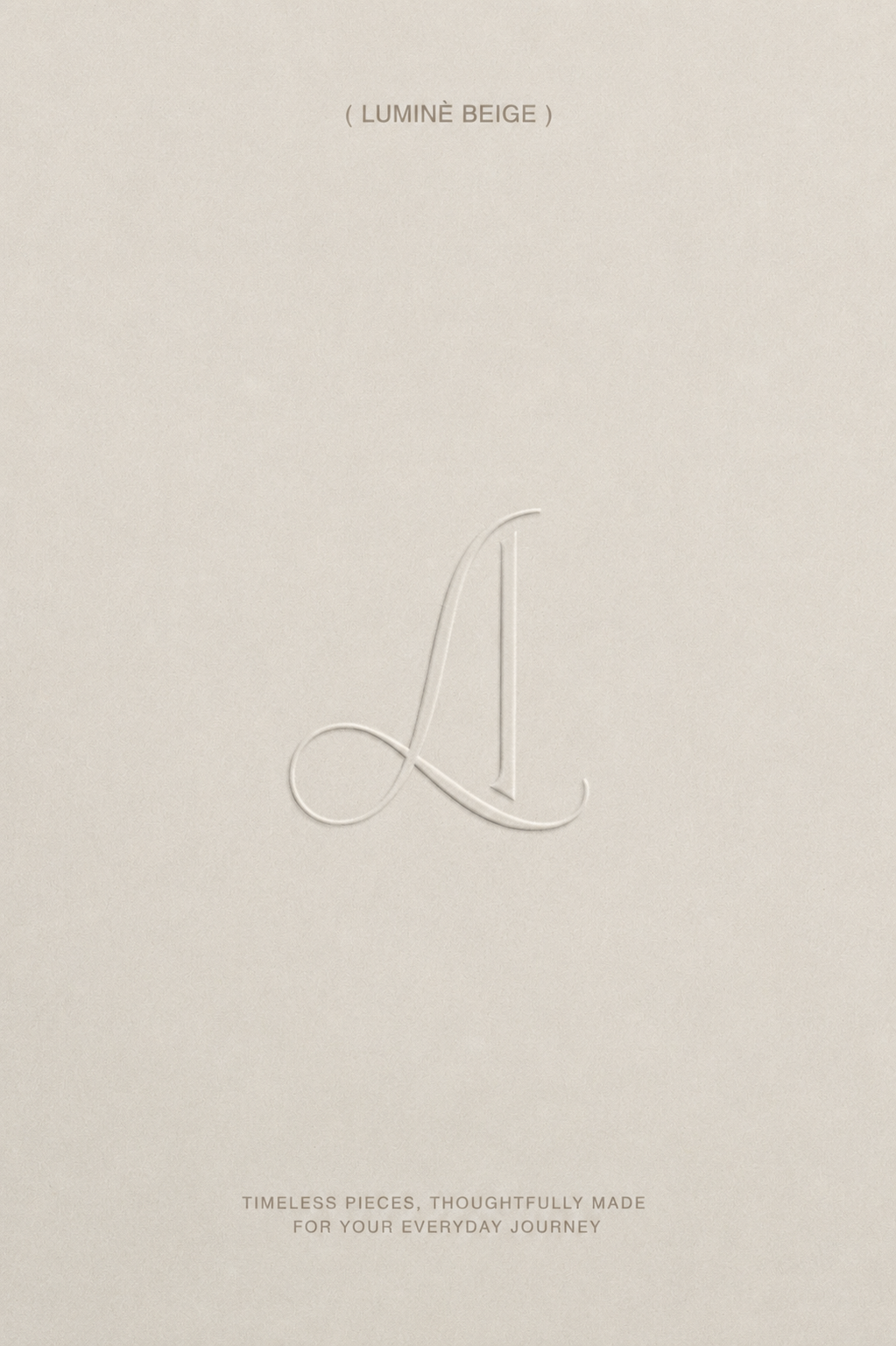 Luminè Beige: Timeless Elegance